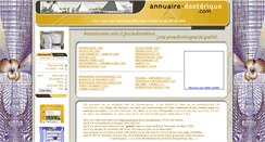 Desktop Screenshot of annuaire-esoterique.com